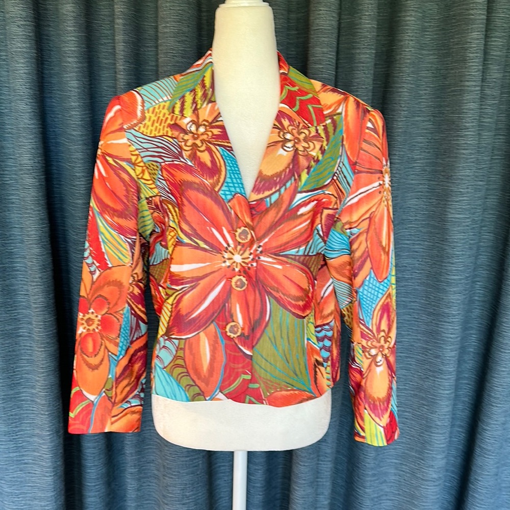 Lorizoni floral jacket